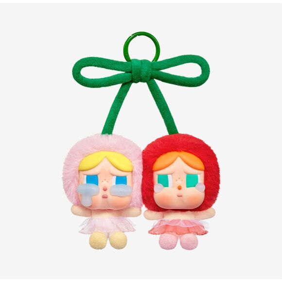 New CRYBABY Crying For Love Series-Vinyl Plush Hanging Card (Love You Cherry Muc - Picture 1 of 8